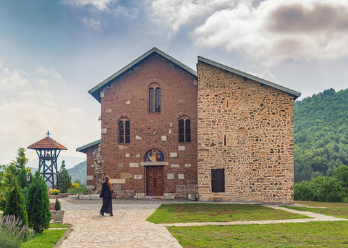 Banjska Monastery In Serbian Autonomous Province Of Kosovo And Metohija