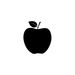 apple icon vector. apple symbol design