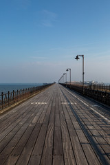 Fototapeta premium Ryde Pier on the Isle of Wight