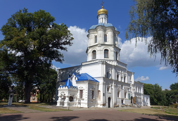 Fototapeta na wymiar historic christian architecture, Chernihiv Collegium, Ukraine