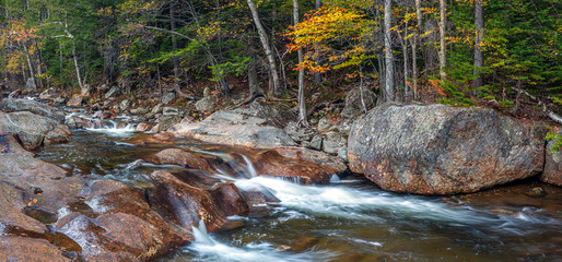 Autumn on the swift river