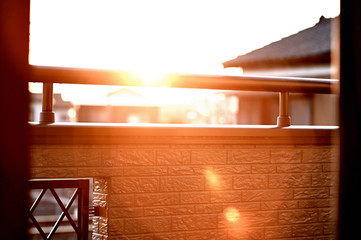 christmas tree in fireplace