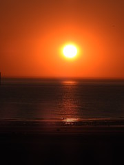 Coucher de soleil Boulogne sur mer