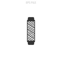 Thread reel, sewing, tailor icon. New trendy thread reel vector illustration symbol. EPS vector file