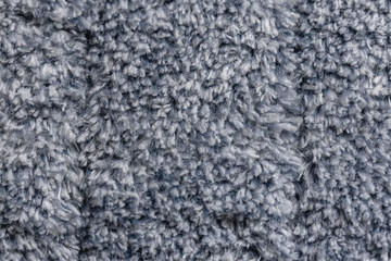 Close-up gray fabric texture of mop for floor cleaning