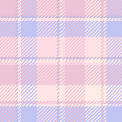 Plaid or tartan vector is background or texture in many color of graphic design