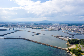 Obraz premium 小名浜港（福島県いわき市）