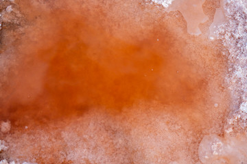 Fototapeta premium sea salt in water texture