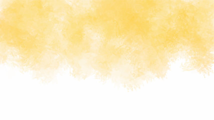 Yellow watercolor background for textures backgrounds and web banners design