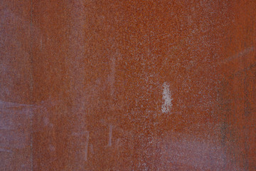 Deep Red Rusty iron or steel texture and surface. Vintage and industrial concept, Rust on metal...