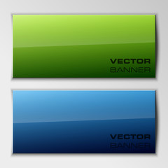 Origami  Vector infographic colorful banners set