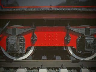 steam locomotive wheels