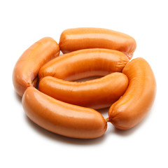 Some smoked beef sausages