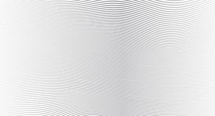 Black and white wave Stripe Background - simple texture for your design. EPS10 vector illustration background