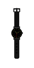 vector illustration of a watch