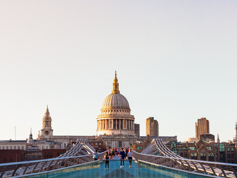 St. Pauls Cathedral Sunset 