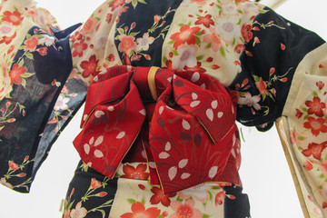 浴衣　女性　帯