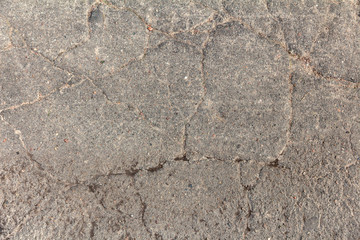 Cracked asphalt texture