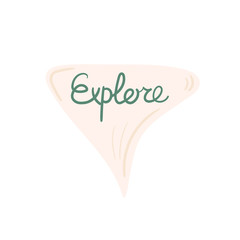 Adventure tourism, travel abroad, summer vacation trip, hiking and backpacking, camping, outdoor recreation decorative elements isolated on white background. Cute cartoon colorful vector illustration.