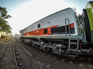 Fototapeta premium Locomotive Train