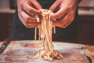 homemade pasta