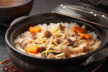 キノコご飯