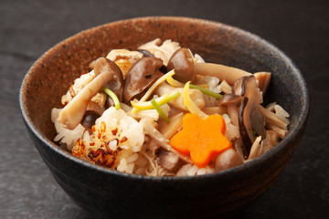 キノコご飯