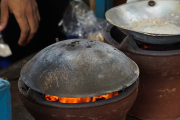 Cooking Kerak Telor