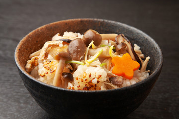 キノコご飯