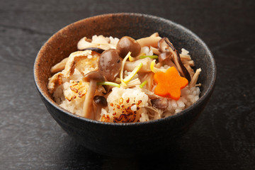キノコご飯