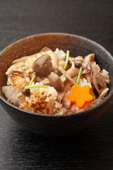 キノコご飯