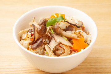 キノコご飯