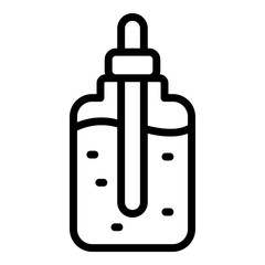 Spray wrinkles icon. Outline spray wrinkles vector icon for web design isolated on white background