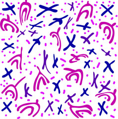 Distorted crosses and arcs