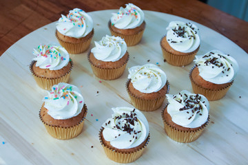 Colorful Cupcakes