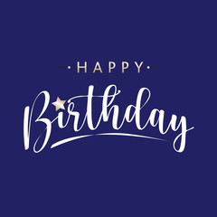 Fototapeta premium happy birthday message