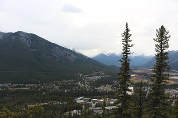 View from Tunnel Mountain trail Banff