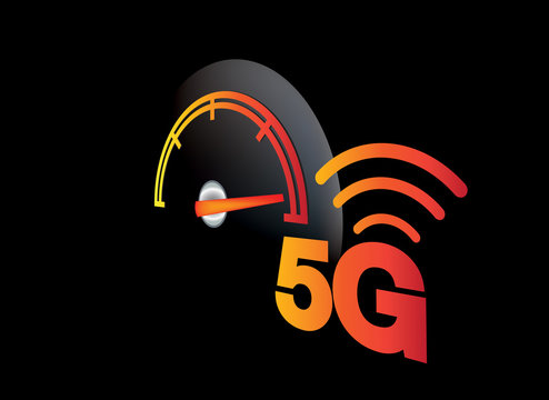 5g Super Fast Broadband Or Mobile Internet Connection