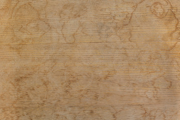 Wooden pattern with a water stains