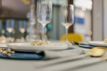 wedding table setting