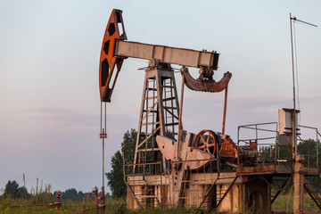 Oil pump. The equipment for oil production