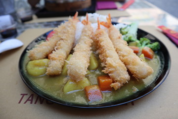 Piatto di cibo cinese