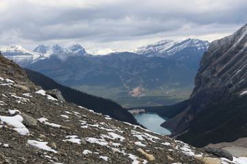 Plain of six glaciers trail - Lake Louise