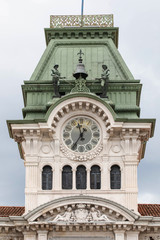 Orologio municipio di Trieste - Palazzo del comune