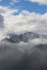 Fototapeta na wymiar Views from Sulphur Mountain Banff