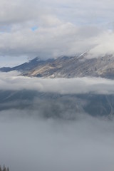 Fototapeta premium Views from Sulphur Mountain Banff