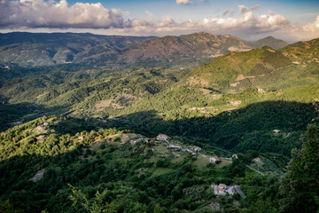 Panoramica monti Prenestini - Tiburtini