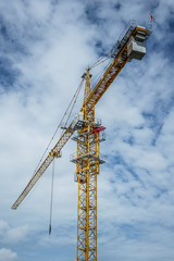 Big Yellow Tower Crane