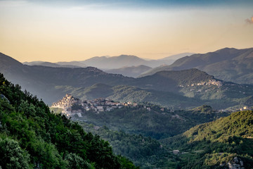 Panoramica monti Prenestini - Tiburtini
