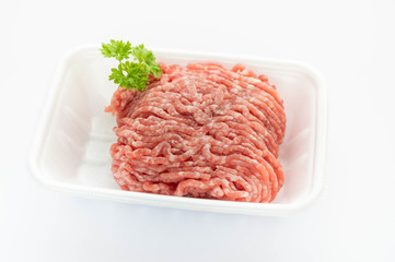 パック入り豚ひき肉　